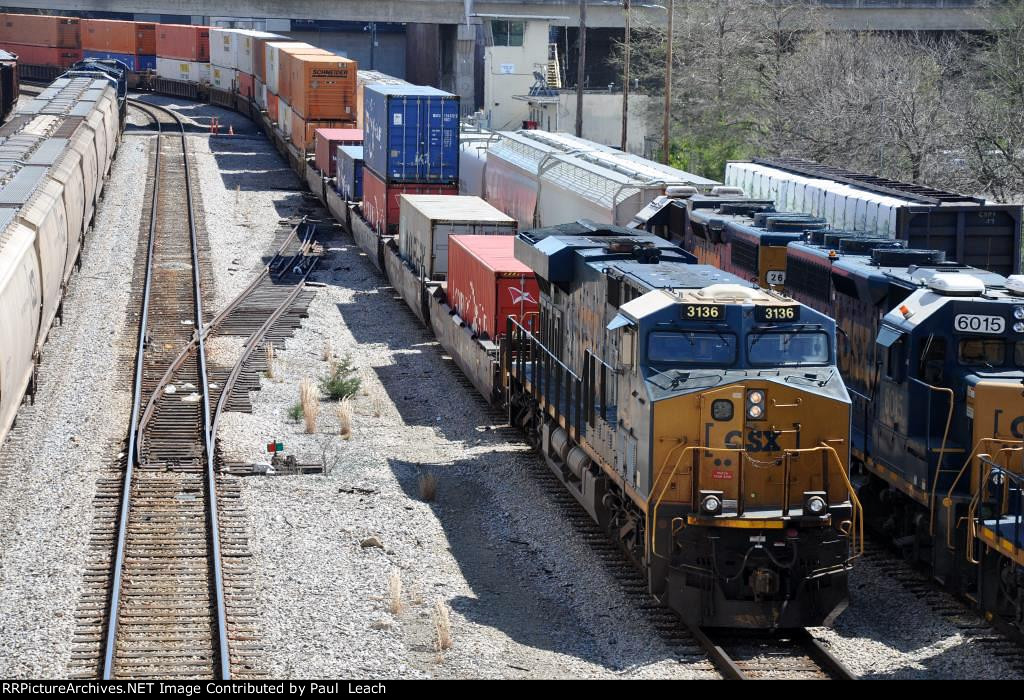 Intermodal eases north